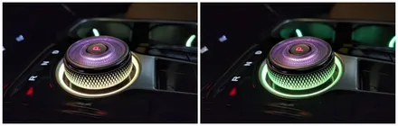 카니발ka4 실내 led튜닝 엠비언트라이트 조그다이얼 및 컵홀더 1열 2열 무드램프 / 고양, 일산, 김포, 파주