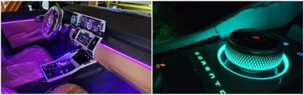 쏘렌토mq4 시그니처 엠비언트 내비연동시공 / 고양, 일산, 김포, 파주