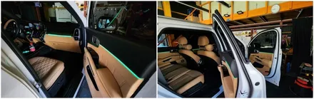 쏘렌토MQ4 노블레스 순정연동엠비언트무드램프튜닝 / 고양, 일산, 김포, 파주