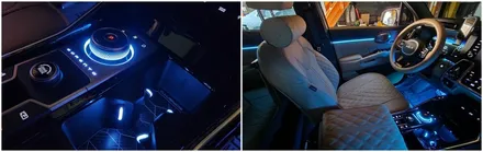 쏘렌토 시그니처 실내무드등튜닝 엠비언트라이트작업 / 고양, 일산, 김포, 파주