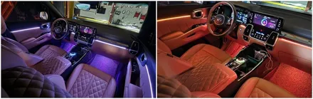 쏘렌토mq4노블레스 순정연동엠비언트무드램프 튜닝 / 고양, 일산, 김포, 파주