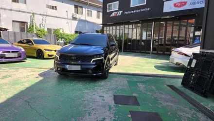 쏘렌토mq4 디젤 노블레스 엠비언트시공 순정연동작업 / 고양, 일산, 김포, 파주