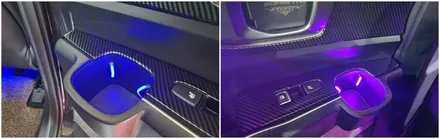 쏘렌토 프레스티지 엠비언트라이트 순정연동으로 풋등까지 시공 / 고양, 일산, 김포, 파주