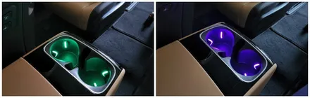 카니발ka4 실내 led튜닝 엠비언트라이트 조그다이얼 및 컵홀더 1열 2열 무드램프 / 고양, 일산, 김포, 파주