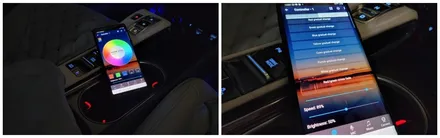 k5dl3 led튜닝 앰비언트무드램프 조그다이얼과 컵홀더에 시공 / 고양, 일산, 김포, 파주