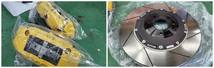EV6 브레이크튜닝 네오테크4P EX 380MM 장착 / 고양, 일산, 김포, 파주