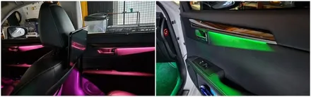 렉서스ES300h 엠비언트튜닝으로 밝아진 실내분위기 / 고양, 일산, 김포, 파주
