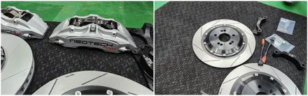 기아 EV6 GT 브레이크튜닝 프론트 네오테크6P & 리어확장킷 장착 / 고양, 일산, 김포, 파주