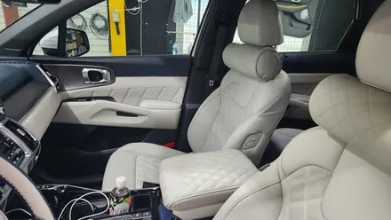 쏘렌토mq4엠비언트무드램프 실내무드조명튜닝 노블레스작업 / 고양, 일산, 김포, 파주