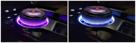 카니발ka4 실내 led튜닝 엠비언트라이트 조그다이얼 및 컵홀더 1열 2열 무드램프 / 고양, 일산, 김포, 파주