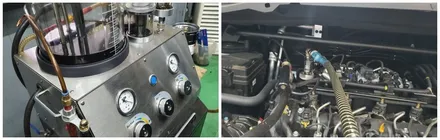 스타리아 엔진오일 순환식으로 라베놀hls5w-30교환 / 고양, 일산, 김포, 파주