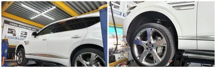 GV80 활대링크튜닝 노이즈캐쳐 장착으로 달라진 승차감 / 고양, 일산, 김포, 파주