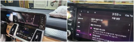 쏘렌토mq4노블레스 순정연동엠비언트시공 / 고양, 일산, 김포, 파주