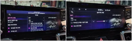 쏘렌토mq4 하이브리드 노블레스 순정연동엠비언트 실내무드조명튜닝 / 고양, 일산, 김포, 파주