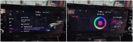 쏘렌토MQ4 시그니처 엠비언트무드램프튜닝 / 고양, 일산, 김포, 파주