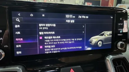 쏘렌토MQ4 노블레스 순정연동엠비언트무드램프튜닝 / 고양, 일산, 김포, 파주