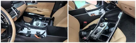 쏘렌토mq4 4륜조그다이얼로 바꾸고 앰비언트라이트 시공까지 무드램프 완성 / 고양, 일산, 김포, 파주