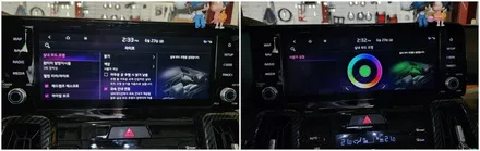 쏘렌토 프레스티지 엠비언트라이트 순정연동으로 풋등까지 시공 / 고양, 일산, 김포, 파주