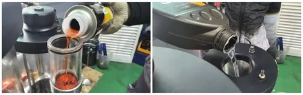 쏘렌토mq4디젤 첫 엔진오일교환 순환식으로 엔진을 튼튼하게 / 고양, 일산, 김포, 파주
