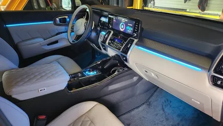 쏘렌토mq4엠비언트무드램프 실내무드조명튜닝 노블레스작업 / 고양, 일산, 김포, 파주