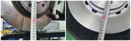 g80 순정콘티넨탈 4p 브레이크 장착 / 고양, 일산, 김포, 파주