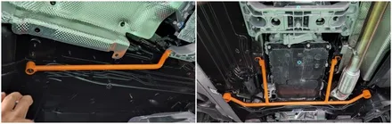 GV80 2% 부족한 하체를 위한 튜닝,언더바&스트럿바 및 노이즈캐쳐 셋트장착 / 고양, 일산, 김포, 파주