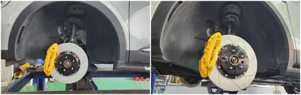 르노삼성 xm3 브레이크튜닝 네오테크4p 장착 / 고양, 일산, 김포, 파주