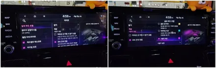 쏘렌토노블레스 실내무드조명 엠비언트무드램프시공 / 고양, 일산, 김포, 파주