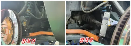 승차감을 좋게 만드는 모하비 하체튜닝 노이즈캐쳐장착 / 고양, 일산, 김포, 파주