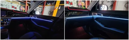 제네시스 G80 (DH) 엠비언트무드램프튜닝 / 고양, 일산, 김포, 파주