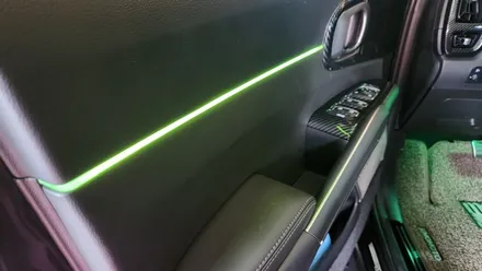 쏘렌토 프레스티지 엠비언트라이트 순정연동으로 풋등까지 시공 / 고양, 일산, 김포, 파주