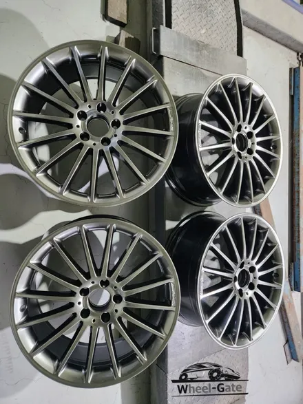 남양주휠도색 휠복원 / 벤츠 W176 A45 AMG / 고스트크롬 / 고퀄리티 / 합리적인가격 / 휠수리는 휠게이트 / 남양주시 진건읍
