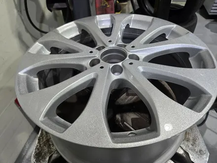 남양주휠복원 휠도색 / 벤츠 E300 (w213) / 18인치순정휠 / 메탈릭실버 / 고퀄리티 / 합리적인비용 / 휠수리는 휠게이트 / 남양주시 진건읍