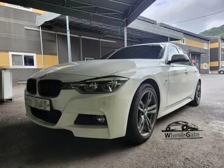 남양주휠복원 휠도색 / bmw 320i M패키지 / 18인치순정휠 / 블랙유광 / 고퀄리티 / 휠수리전문점 휠게이트 / 남양주시 진건읍