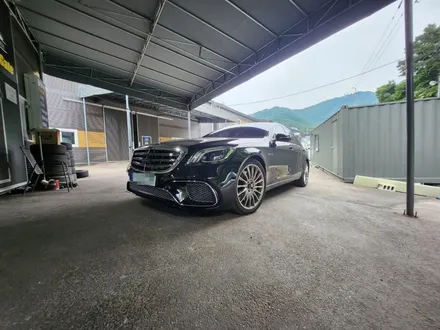 남양주휠복원 휠도색  / 벤츠 S500 ( W222 ) / 20인치 고스트크롬 / 오렌지골드 캘리퍼도색 / 고퀄리티 / 합리적인비용 / 휠수리는 휠게이트 / 남양주시 진건읍