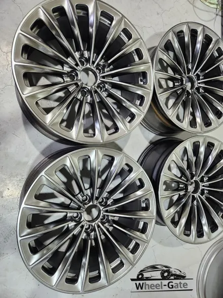 남양주휠복원 휠도색 / BMW 750Li f01 / 순정19인치 / 고스트크롬 / 캘리퍼레드도색 / 고퀄리티 / 합리적인금액 / 휠수리는 휠게이트 / 남양주시 진건읍