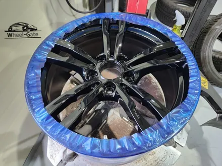 남양주휠복원 휠도색 / bmw 320i M패키지 / 18인치순정휠 / 블랙유광 / 고퀄리티 / 휠수리전문점 휠게이트 / 남양주시 진건읍