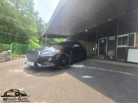 [남양주휠도색] 제네시스 G70 블랙하이그로시(검정유광) 휠도색 남양주휠게이트 / 남양주시 진건읍