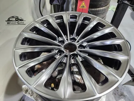 남양주휠복원 휠도색 / BMW 750Li f01 / 순정19인치 / 고스트크롬 / 캘리퍼레드도색 / 고퀄리티 / 합리적인금액 / 휠수리는 휠게이트 / 남양주시 진건읍