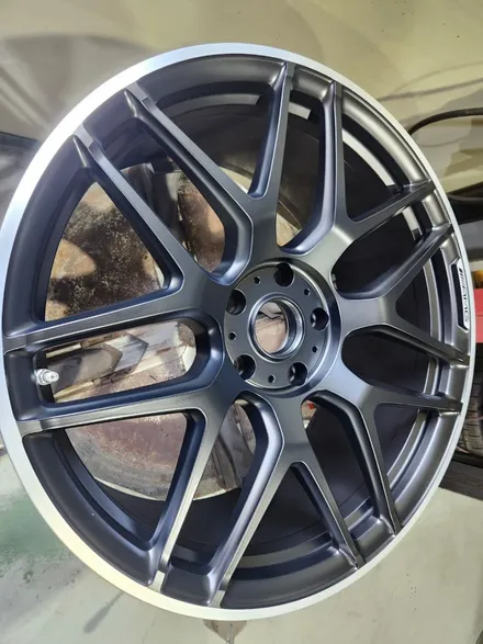 남양주휠도색 / 벤츠 G63 amg ( W464 ) 지바겐 / 커스텀매트블랙 / 고퀄리티 / 합리적인비용 / 휠수리는 휠게이트 / 남양주시 진건읍