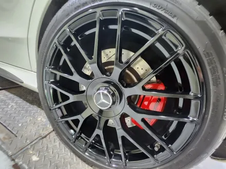 남양주 휠복원 휠도색 / 벤츠 C63amg ( W205 ) / 블랙반무광 / 19인치 순정휠+휠캡작업 / 고퀄리티 / 합리적인비용 / 휠수리는 휠게이트 / 남양주시 진건읍