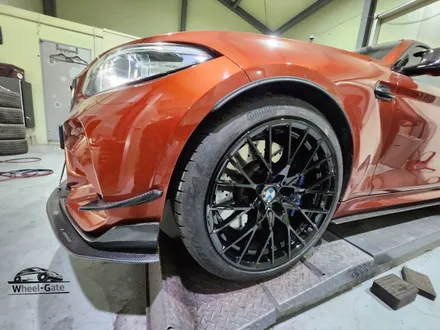남양주휠도색 휠복원 / BMW M2 competition / 순정19인치 / 블랙유광 / 고퀄리티 / 합리적인금액 / 휠수리는 휠게이트 / 남양주시 진건읍