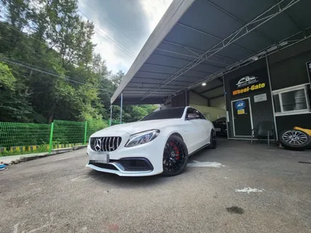 남양주 휠복원 휠도색 / 벤츠 C63amg ( W205 ) / 블랙반무광 / 19인치 순정휠+휠캡작업 / 고퀄리티 / 합리적인비용 / 휠수리는 휠게이트 / 남양주시 진건읍
