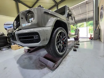 남양주휠도색 / 벤츠 G63 amg ( W464 ) 지바겐 / 커스텀매트블랙 / 고퀄리티 / 합리적인비용 / 휠수리는 휠게이트 / 남양주시 진건읍
