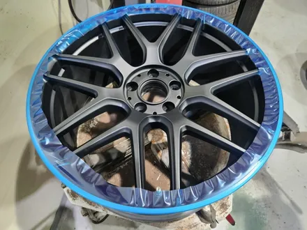남양주휠복원 휠도색 / 벤츠 S63 amg 쿠페 ( W222 ) / 20인치 순정 / 커스텀 매트블랙 / 고퀄리티 / 합리적인비용 / 휠수리는 휠게이트 / 남양주시 진건읍