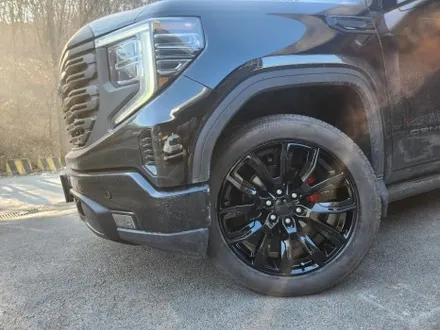 남양주휠복원 휠도색 / GMC 씨에라 6.2 4WD / 22인치 순정휠 블랙유광 / 레드캘리퍼도색 / 고퀄리티 / 합리적인비용 / 휠수리는 휠게이트 / 남양주시 진건읍