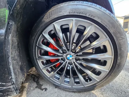 남양주휠복원 휠도색 / BMW 750Li f01 / 순정19인치 / 고스트크롬 / 캘리퍼레드도색 / 고퀄리티 / 합리적인금액 / 휠수리는 휠게이트 / 남양주시 진건읍