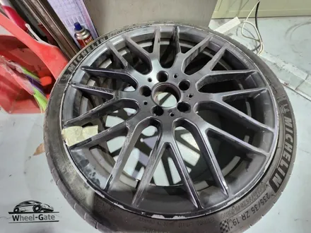 남양주 휠도색 휠복원 캘리퍼도색 / 벤츠 A45 amg / 블랙유광 캘리퍼레드 / 고퀄리티 / 합리적인비용 / 야간작업은 휠게이트 / 남양주시 진건읍