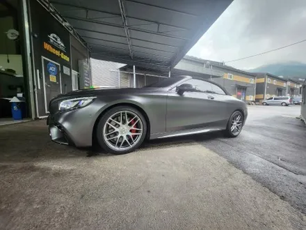 남양주휠복원 휠도색 / 벤츠 S63 amg 쿠페 ( W222 ) / 20인치 순정 / 커스텀 매트블랙 / 고퀄리티 / 합리적인비용 / 휠수리는 휠게이트 / 남양주시 진건읍