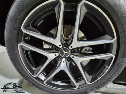남양주휠복원 다이아컷팅휠수리 / 벤츠 GLE 53AMG 쿠페 / 21인치 순정 / 고퀄리티 / 합리적인가격 / 휠도색은 휠게이트 / 남양주시 진건읍